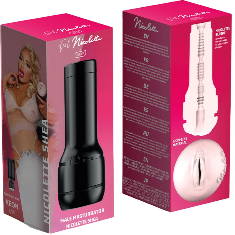 KIIROO - FEEL NICOLETTE SHEA - KOLEKCJA STARS STROKERS KIIROO