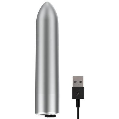 OHMAMA - VIBRATING BULLET 10 VIBRATION MODES SILVER OHMAMA