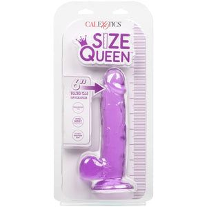 CALEXOTICS - SIZE QUEEN DILDO PURPLE 15.3 CM CALEXOTICS