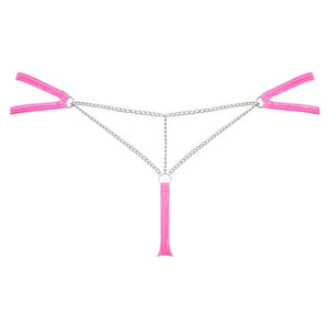 OBSESSIVE - CHAINTY THONG L/XL OBSESSIVE PANTIES & THONG