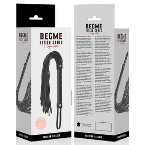 BEGME - ЧЕРНЫЙ ИЗДЕЛИЕ ИЗ ВЕГАНСКОЙ КОЖИ ФЛОГГЕР
