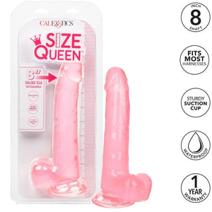 CALEXOTICS - SIZE QUEEN DILDO PINK 20.3 CM CALEXOTICS