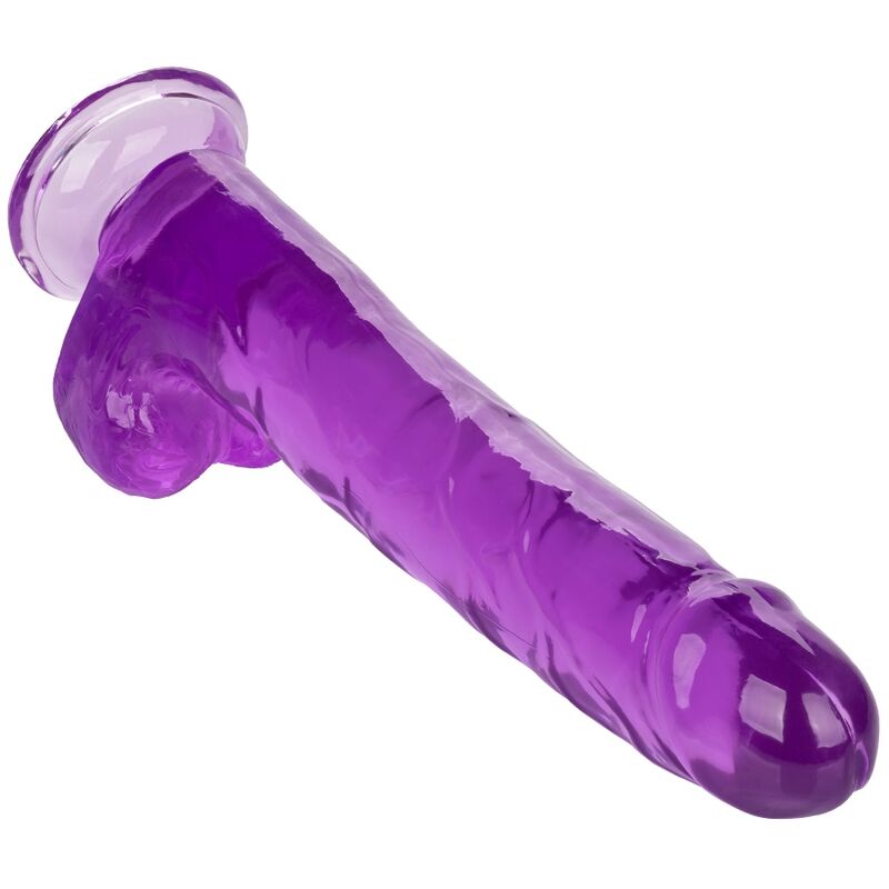 CALEXOTICS - SIZE QUEEN DILDO PURPLE 25.5 CM CALEXOTICS