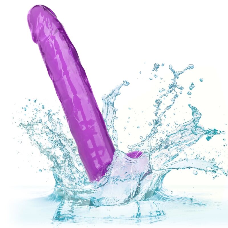 CALEXOTICS - SIZE QUEEN DILDO PURPLE 25.5 CM CALEXOTICS