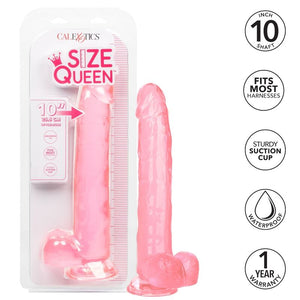 CALEXOTICS - SIZE QUEEN DILDO PINK 25.5 CM CALEXOTICS