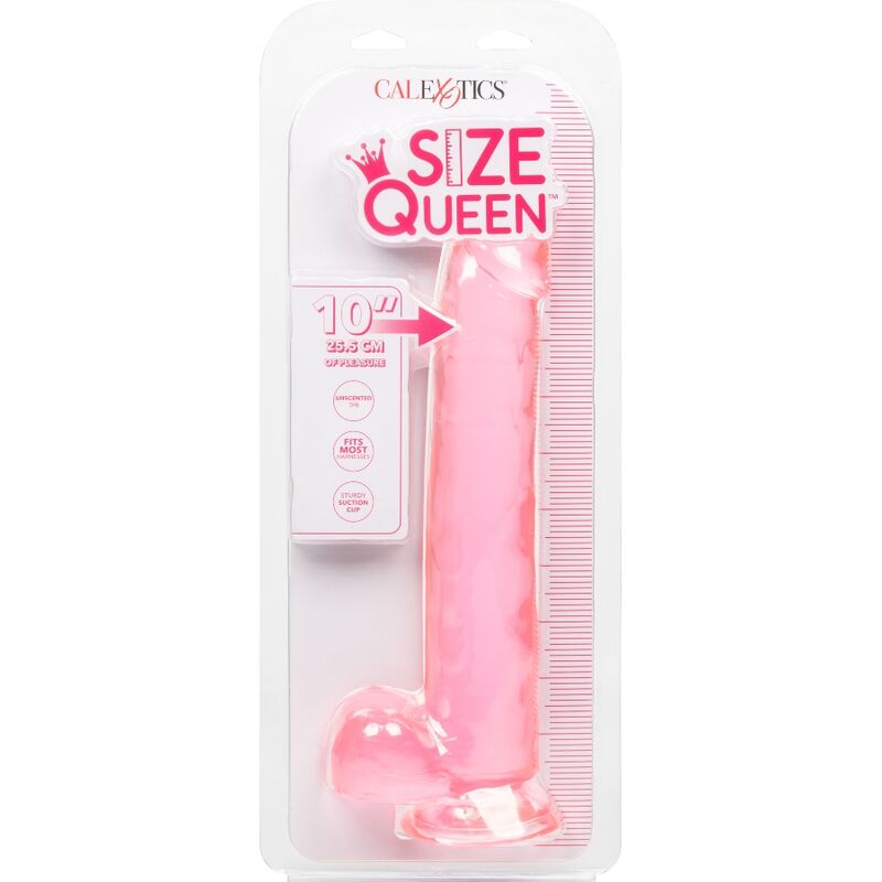 CALEXOTICS - SIZE QUEEN DILDO PINK 25.5 CM CALEXOTICS