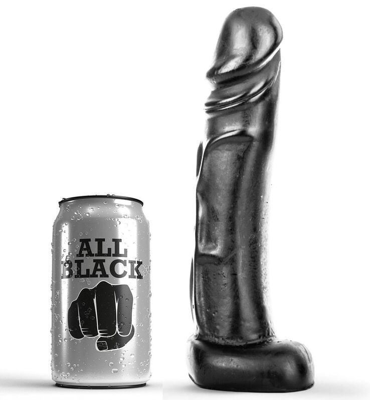 VISS MELNS - DILDO 22 CM