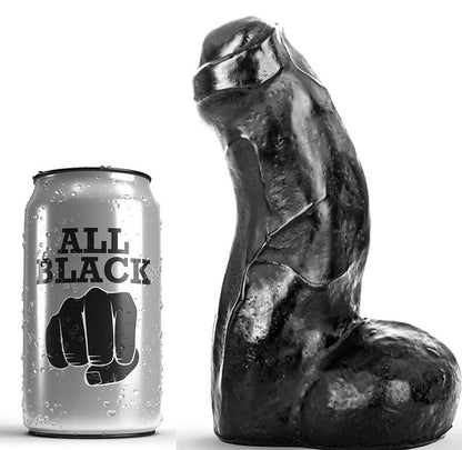 VISS MELNS - REĀLISTS DONG BLACK 17 CM