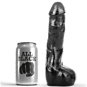 ALL BLACK - PENE REALISTIC ANAL 20 CM ALL BLACK