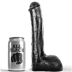 ALL BLACK - PENE REALISTIC ANAL 23 CM ALL BLACK