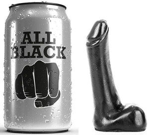 ALL BLACK - DILDO 9 CM ALL BLACK