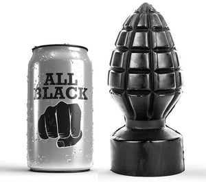 ALL BLACK - PLUG ANAL 14 CM ALL BLACK