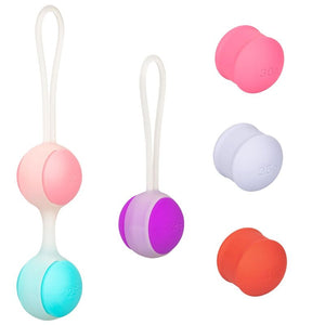 CALEXOTICS - SHE-OLOGY SET BOLAS KEGEL INTERCAMBIABLES CALEXOTICS