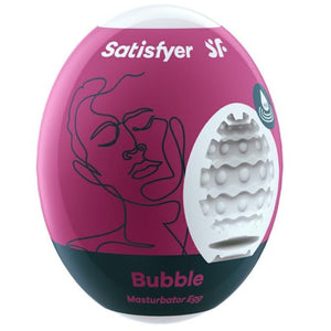 SATISFYER - ЯЙЦО-МАСТУРБАТОР С ПУЗЫРЬКАМИ