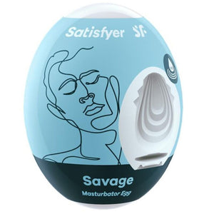 SATISFYER - ЯЙЦО МАСТУРБАТОРА SAVAGE