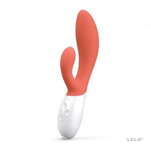 LELO - INA 3 РОСКОШНЫЙ КОРАЛЛОВЫЙ ВИБРАТОР КРОЛИК