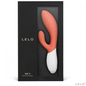 LELO - INA 3 LUXURY CORAL RABBIT VIBRATOR LELO