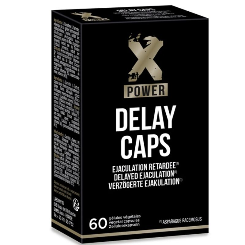 XPOWER - DELAY CAPS ATLĪDZĪTA EJAKULĀCIJA 60 KAPSULAS