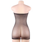 QUEEN LINGERIE - ПЛАТЬЕ-СЕТЬ С БРИЛЛИАНТАМИ S/L