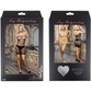 QUEEN LINGERIE - ПЛАТЬЕ-СЕТЬ С БРИЛЛИАНТАМИ S/L