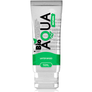BIOAQUA - LUBRIKANTS, DABISKAS SASTĀVDAĻAS, UZ ŪDENS BĀZES 50 ml