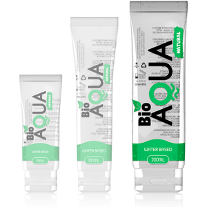 BIOAQUA - LUBRIKANTS, DABISKAS SASTĀVDAĻAS, UZ ŪDENS BĀZES 200 ml