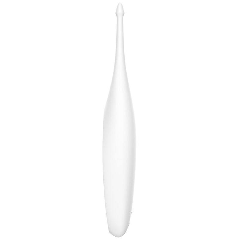 SATISFYER - TWIRLING FUN TIP VIBRATOR WHITE SATISFYER VIBRATOR