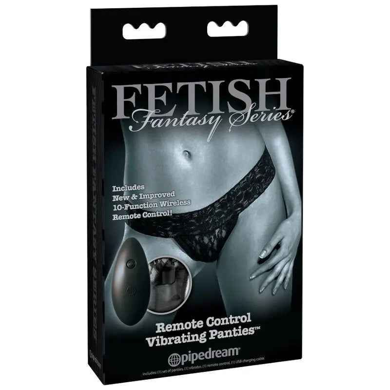FETISH FANTASY LIMITED EDITION - REMOTE CONTROL VIBRATING PANTIES - LoveYou.lv