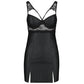 PASSION - LOONA CHEMISE ECOLOGICAL LEATHER S/M PASSION WOMAN CHEMISE