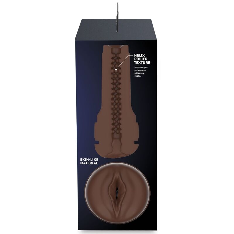 KIIROO - FEEL STROKER MASTURBATOR STIMULATOR - DARK BROWN KIIROO