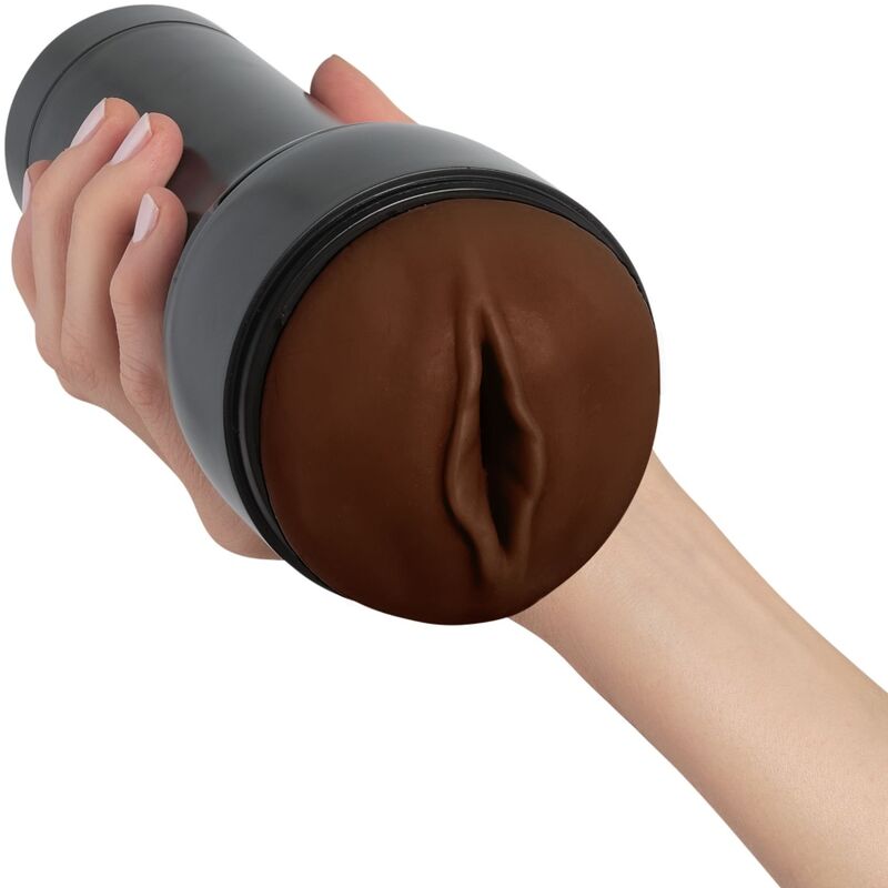 KIIROO - FEEL STROKER MASTURBATOR STIMULATOR - DARK BROWN KIIROO