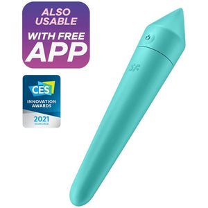 SATISFYER - ULTRA POWER BULLET 8 TURQUOISE SATISFYER CONNECT