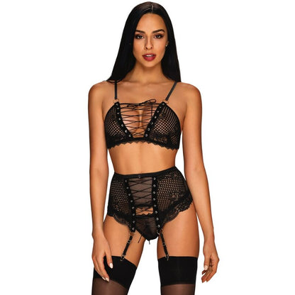 OBSESSIVE - BASITTA SET THREE PIECES S/M OBSESSIVE SETS