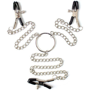 OHMAMA FETISH - 3 IN 1 METAL NIPPLE CLAMPS OHMAMA FETISH