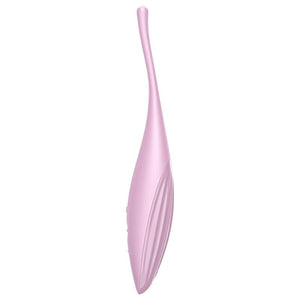 SATISFYER - TWIRLING JOY CLIT TIP VIBRATOR PINK SATISFYER CONNECT