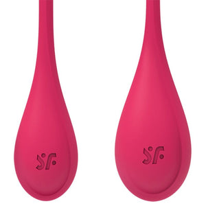 SATISFYER - YONI POWER 1 ТРЕНИРОВОЧНЫЙ НАБОР КРАСНЫЙ