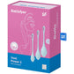 SATISFYER - YONI POWER 2 TRENIŅU KOMPLEKTS ZILS