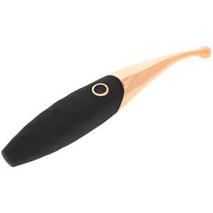 OHMAMA - RECHARGEABLE CLITORIS STIMULATOR 36 MODES BLACK-PINKGOLD OHMAMA STIMULATING