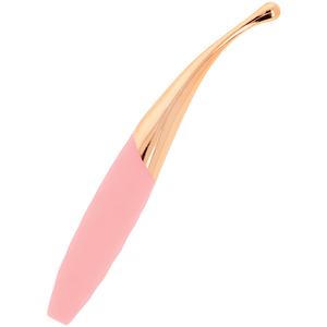 OHMAMA - RECHARGEABLE CLITORIS STIMULATOR 36 PINK-PINKGOLD MODES OHMAMA STIMULATING