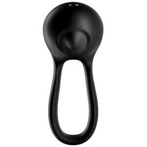 SATISFYER – MAJESTIC DUO RING VIBRATOR BLACK SATISFYER RING