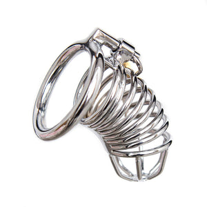 OHMAMA FETISH - METAL CHASTITY CAGE SIZE M OHMAMA FETISH
