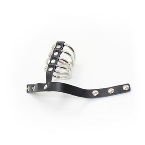 OHMAMA FETISH - PENIS SHEATH WITH METAL RINGS OHMAMA FETISH