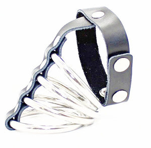 OHMAMA FETISH - PENIS SHEATH WITH METAL RINGS OHMAMA FETISH