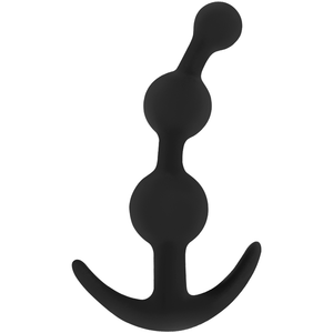 OHMAMA - ИЗОГНУТАЯ СИЛИКОНОВАЯ АНАЛЬНАЯ ПРОБКА 13 СМ