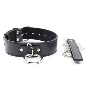 OHMAMA FETISH - SUBMISSION COLLAR WITH LEASH OHMAMA FETISH