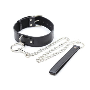 OHMAMA FETISH - SUBMISSION COLLAR WITH LEASH OHMAMA FETISH