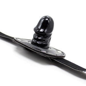 OHMAMA FETISH - TPE PENIS GAG WITH PADLOCK S OHMAMA FETISH