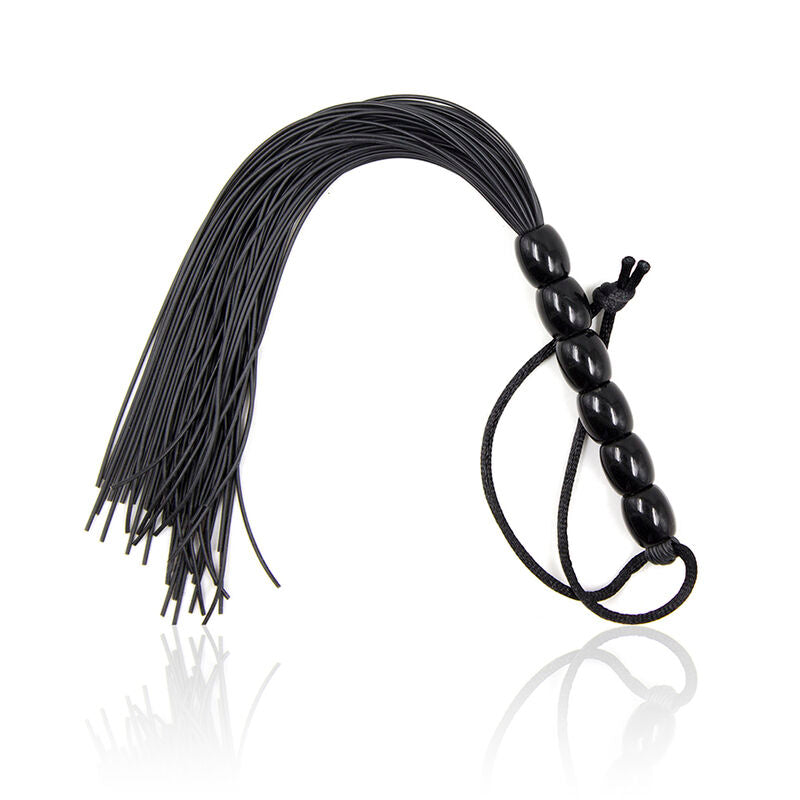 OHMAMA FETISH – ribiga silikoonist käepidemega FLOGGER 26 CM OHMAMA FETISH