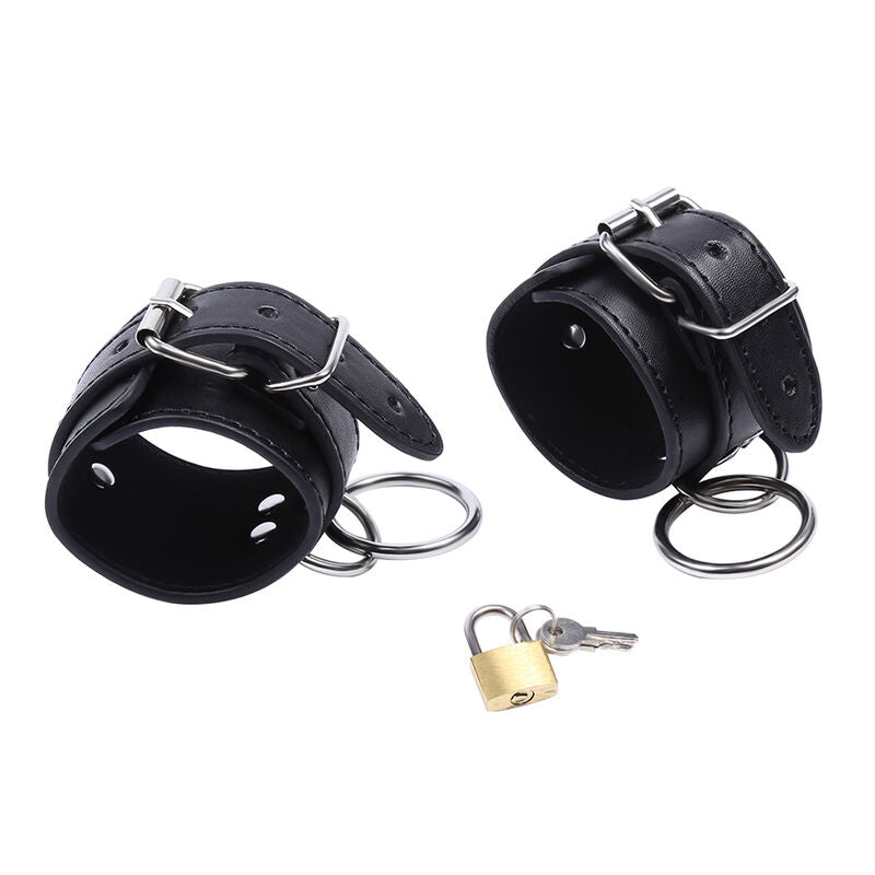 OHMAMA FETISH - O-RING LOCKED WRIST RESTRAINTS OHMAMA FETISH