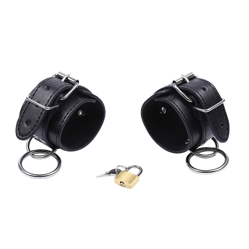 OHMAMA FETISH - O-RING LOCKED WRIST RESTRAINTS OHMAMA FETISH